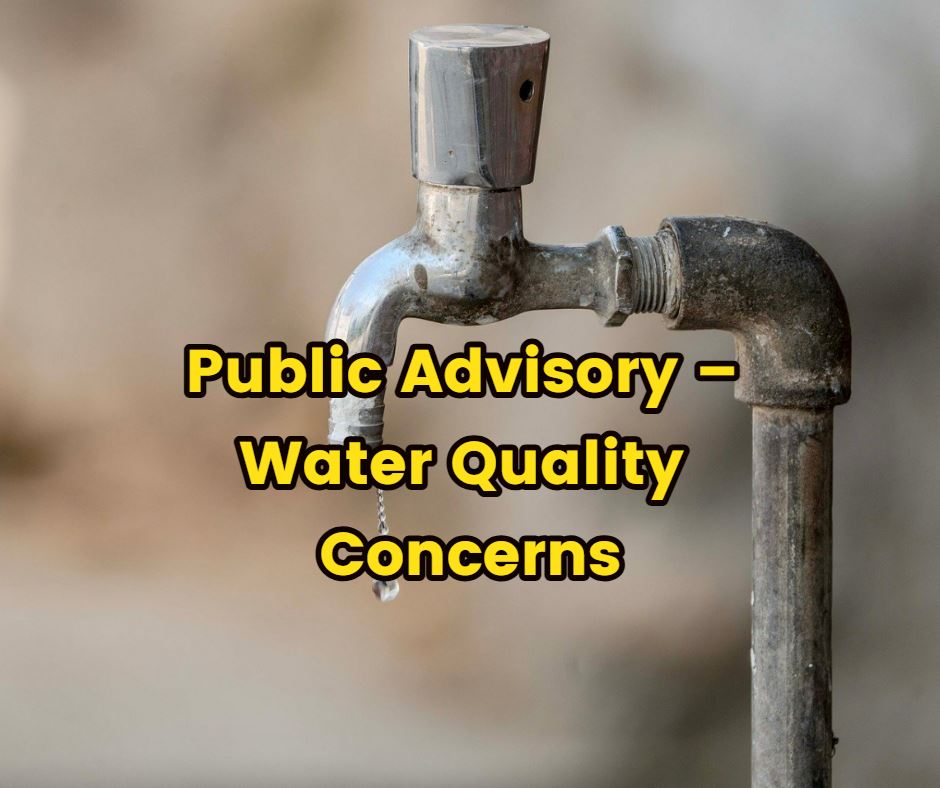 water quality advisory graphic