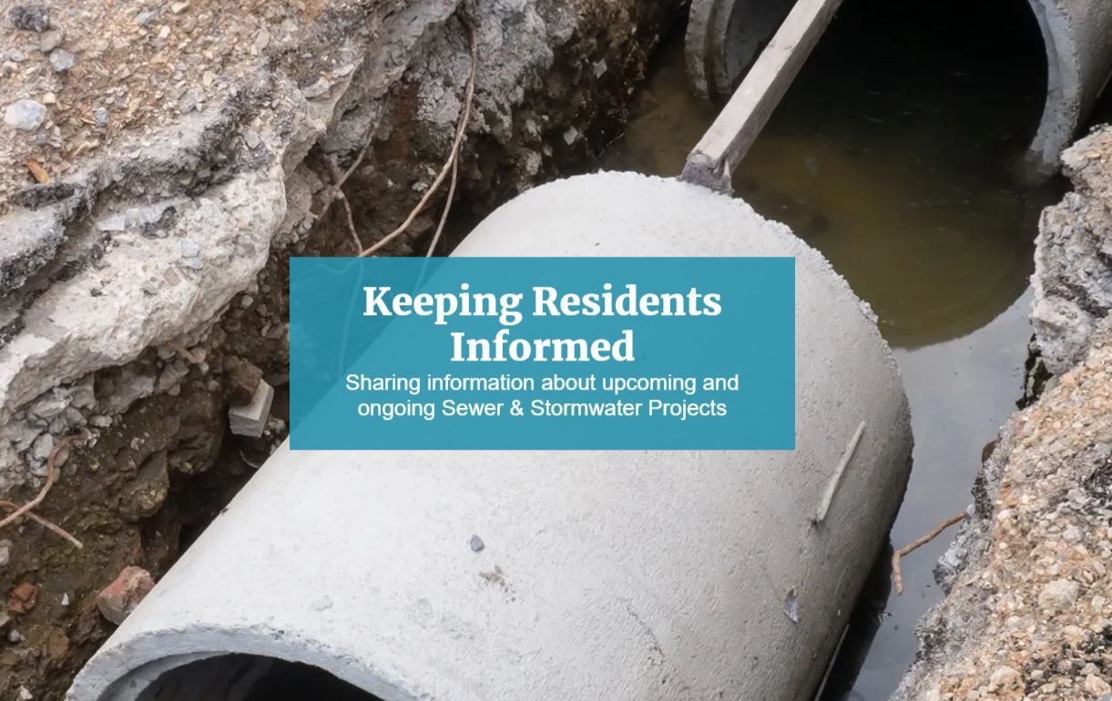 Sewer Project Webpage Image