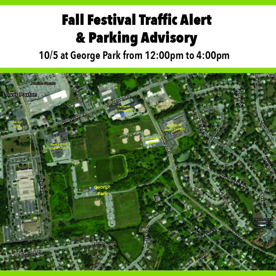 fall fest parking map