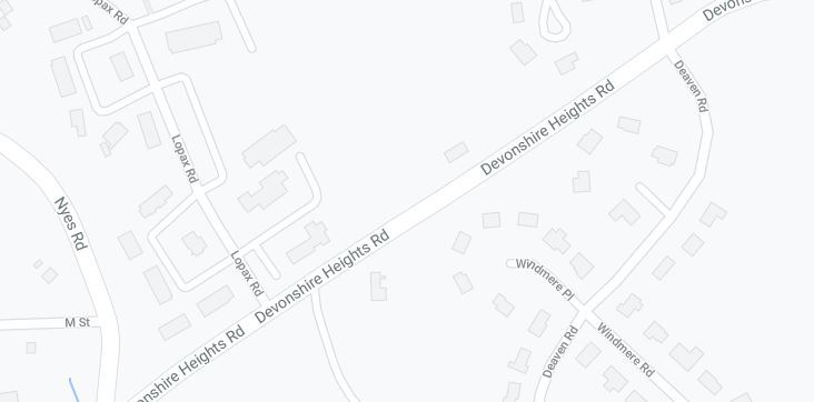 Devonshire Heights Road Closed 12.14.20 to 12.24.20